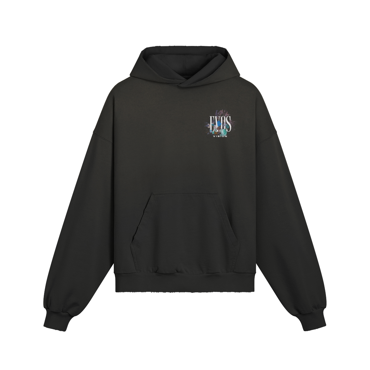 FLOWERS hoodie blue